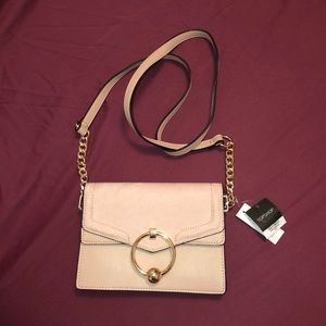 Brand New TopShop crossbody nude bag
